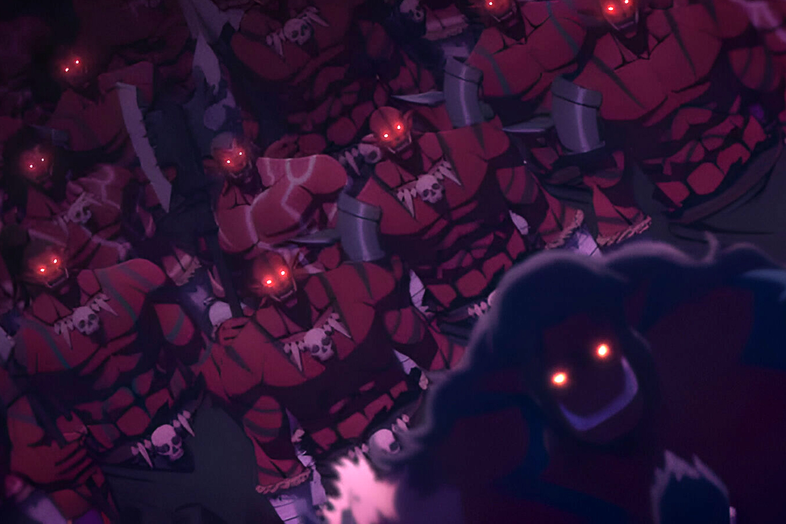 Orc legion under Tusk.