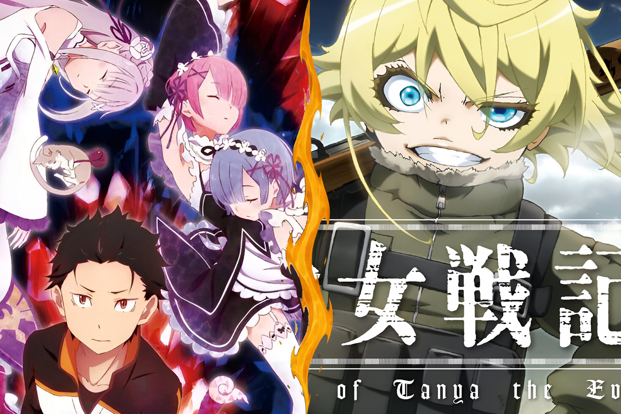 Re: ZERO: Starting Life in Another World (2016) and Saga of Tanya the Evil (2017)