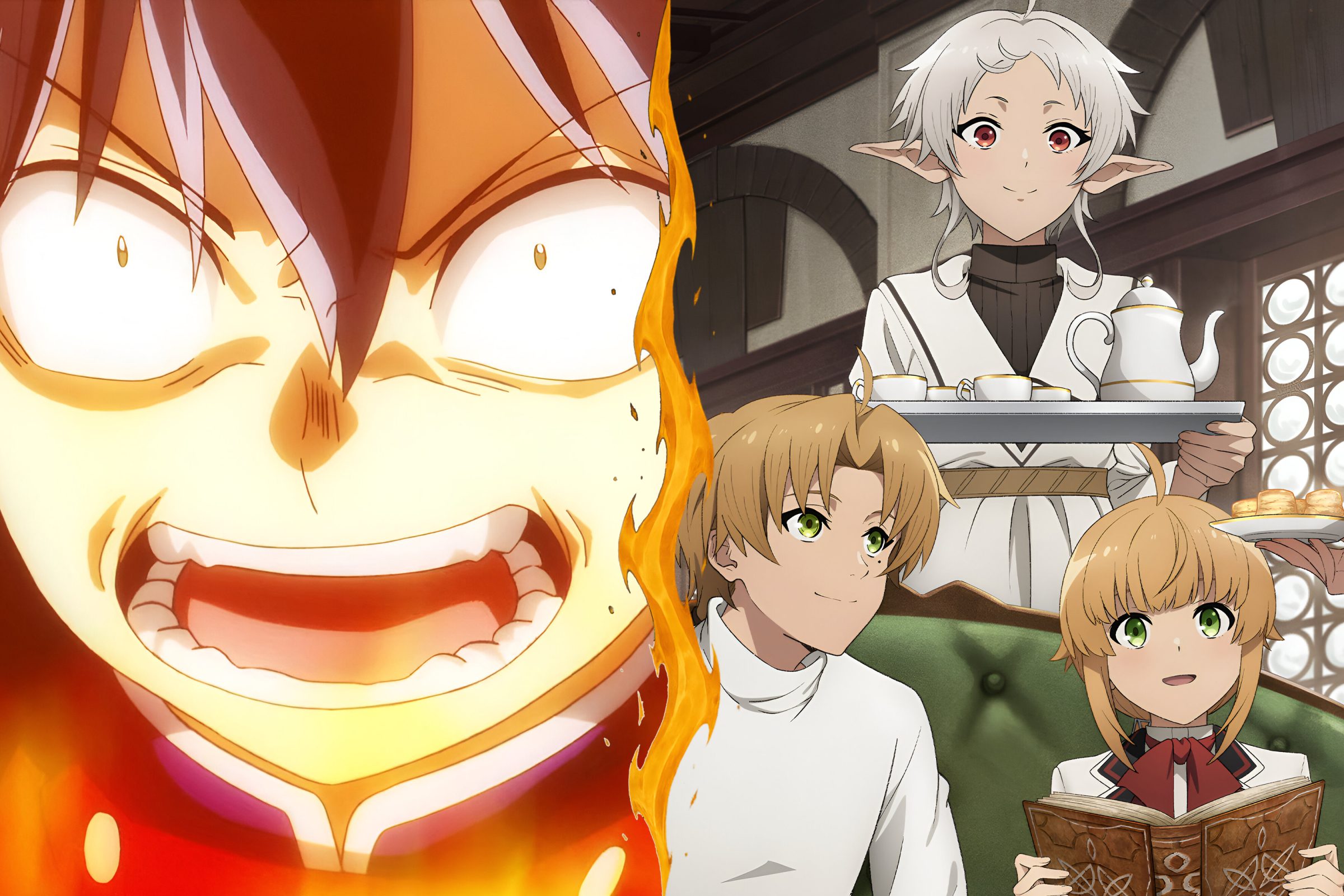 Tsukimichi: Moonlit Fantasy (2021) and Mushoku Tensei (2021)