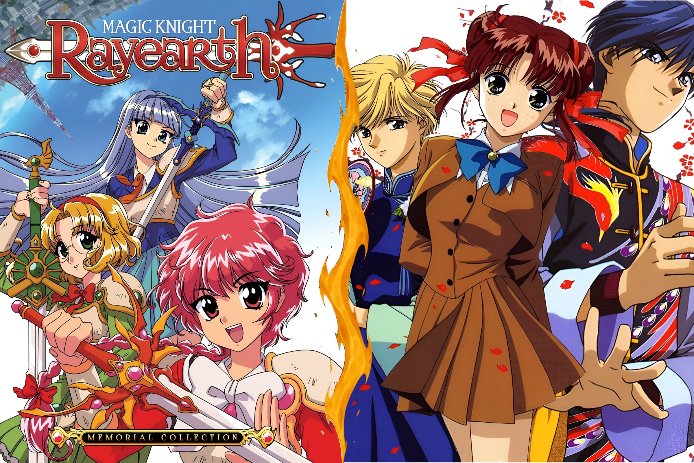 Magic Knight Rayearth (1994) and Fushigi Yûgi (1995)