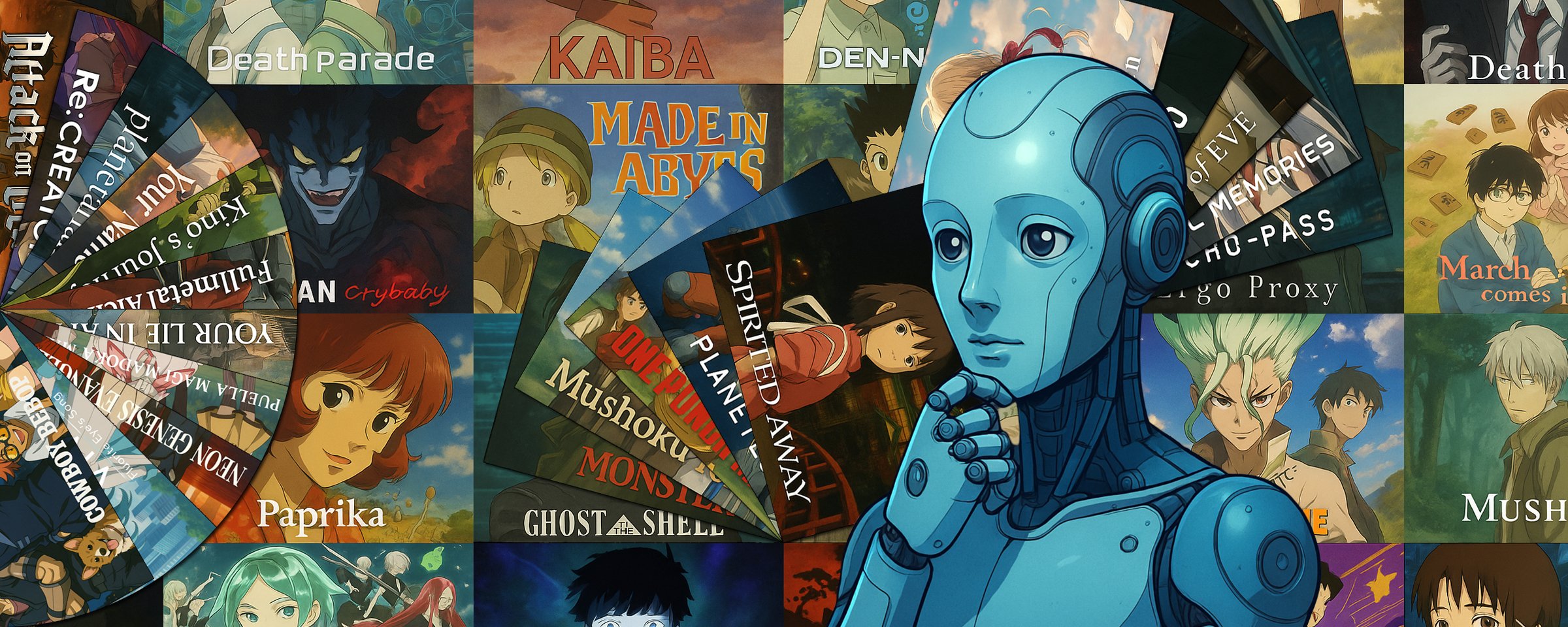 If AI had feelings, which would be its Top 10 favorite Anime?