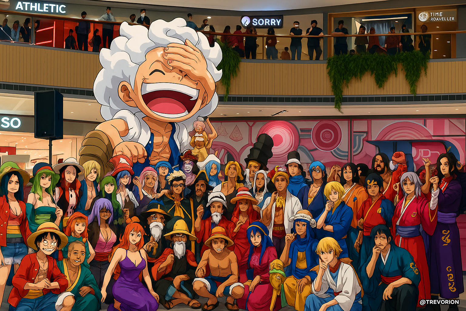 Collab Between Toei and SM Supermalls Recreates Spirit of Grand Line
