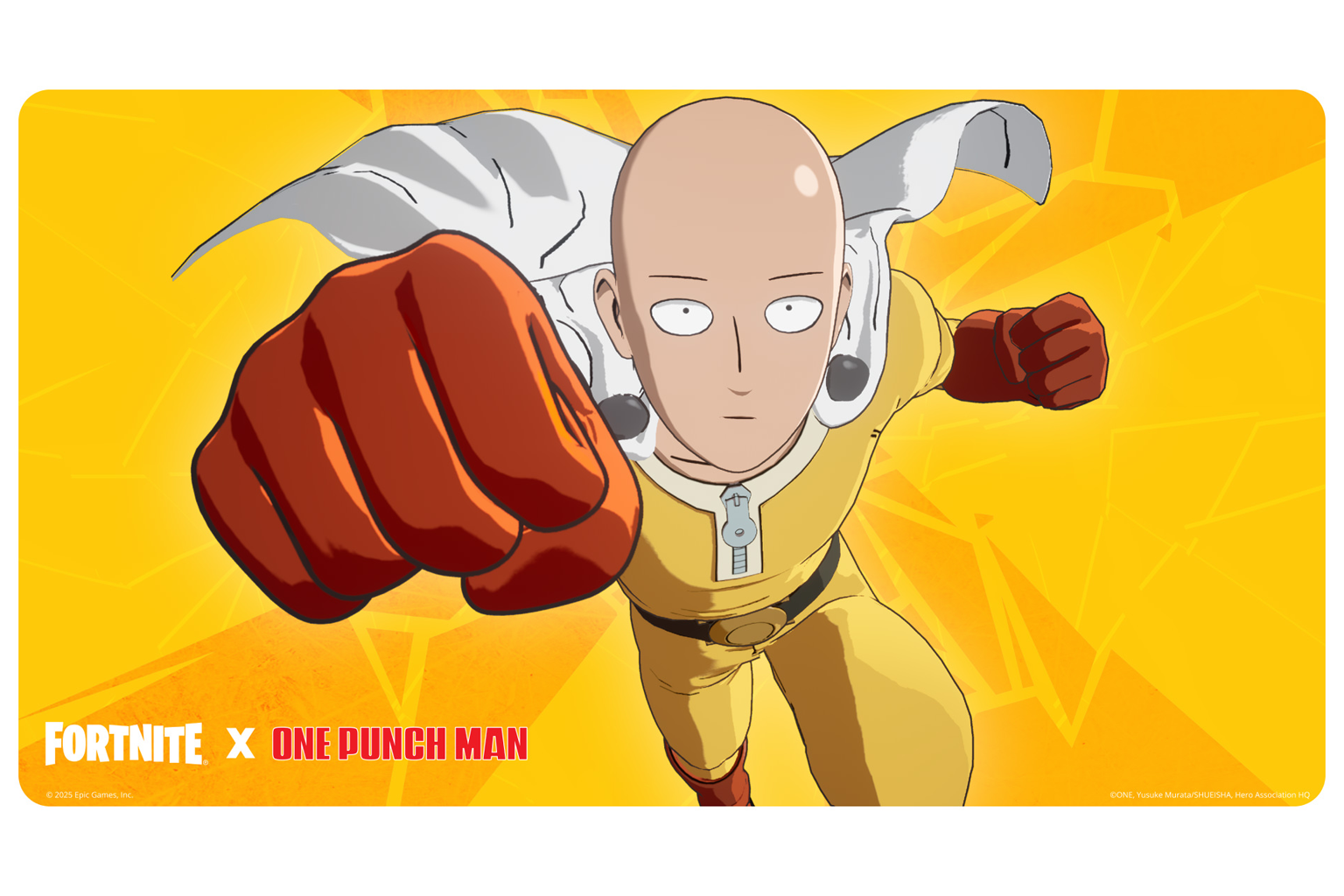 Fortnite x One Punch Man Collaboration