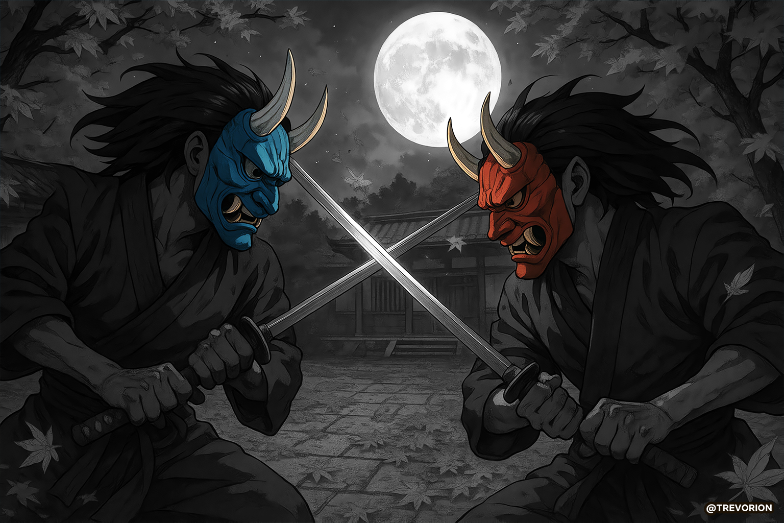 225: 赤鬼、青鬼 🎭⚔️