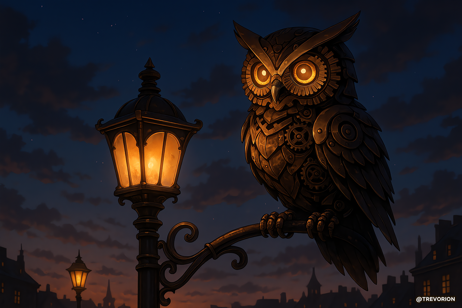 Clockwork Owl 🦉⚙️