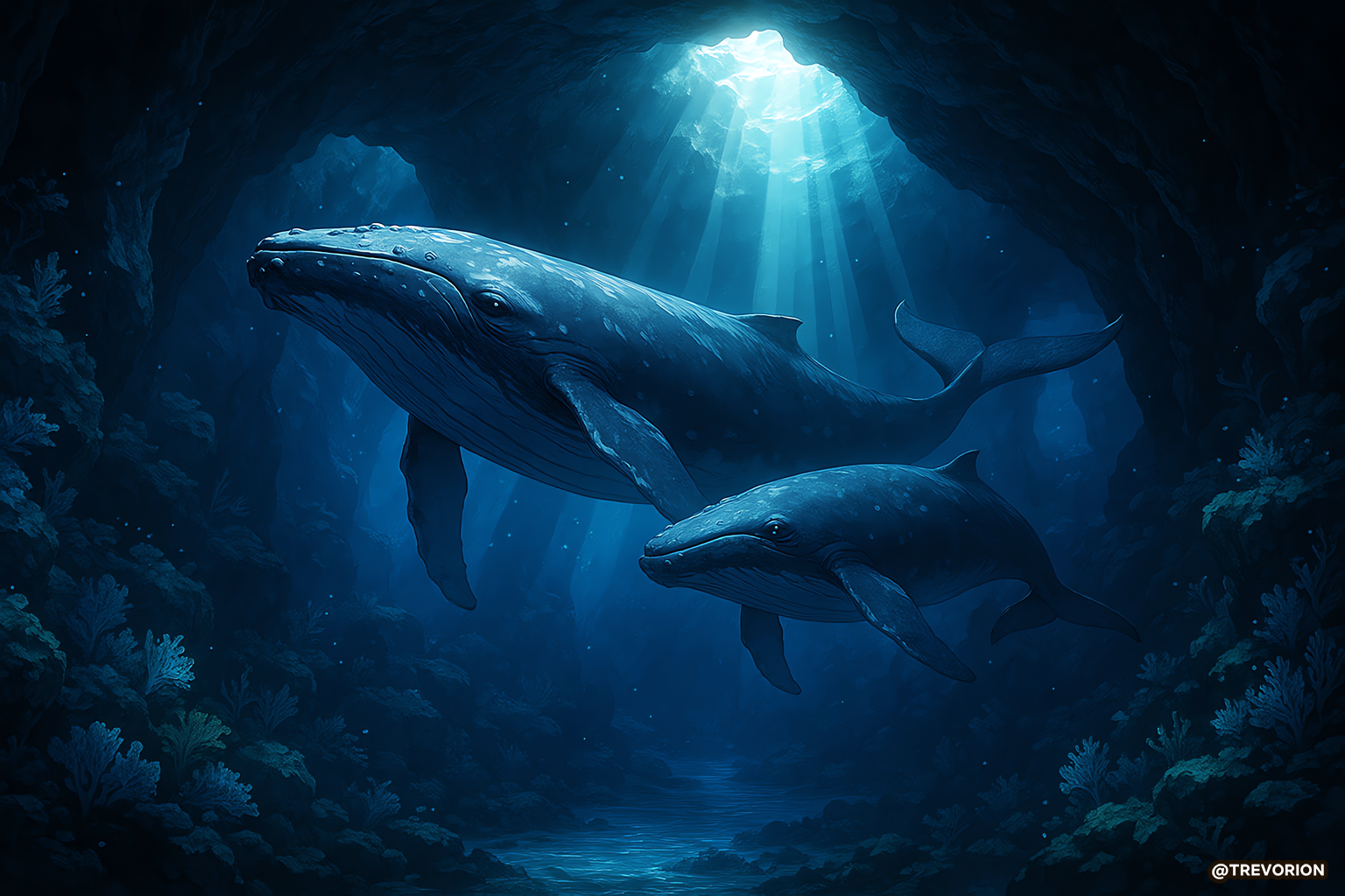 237: Whale Cavern 🐋💙