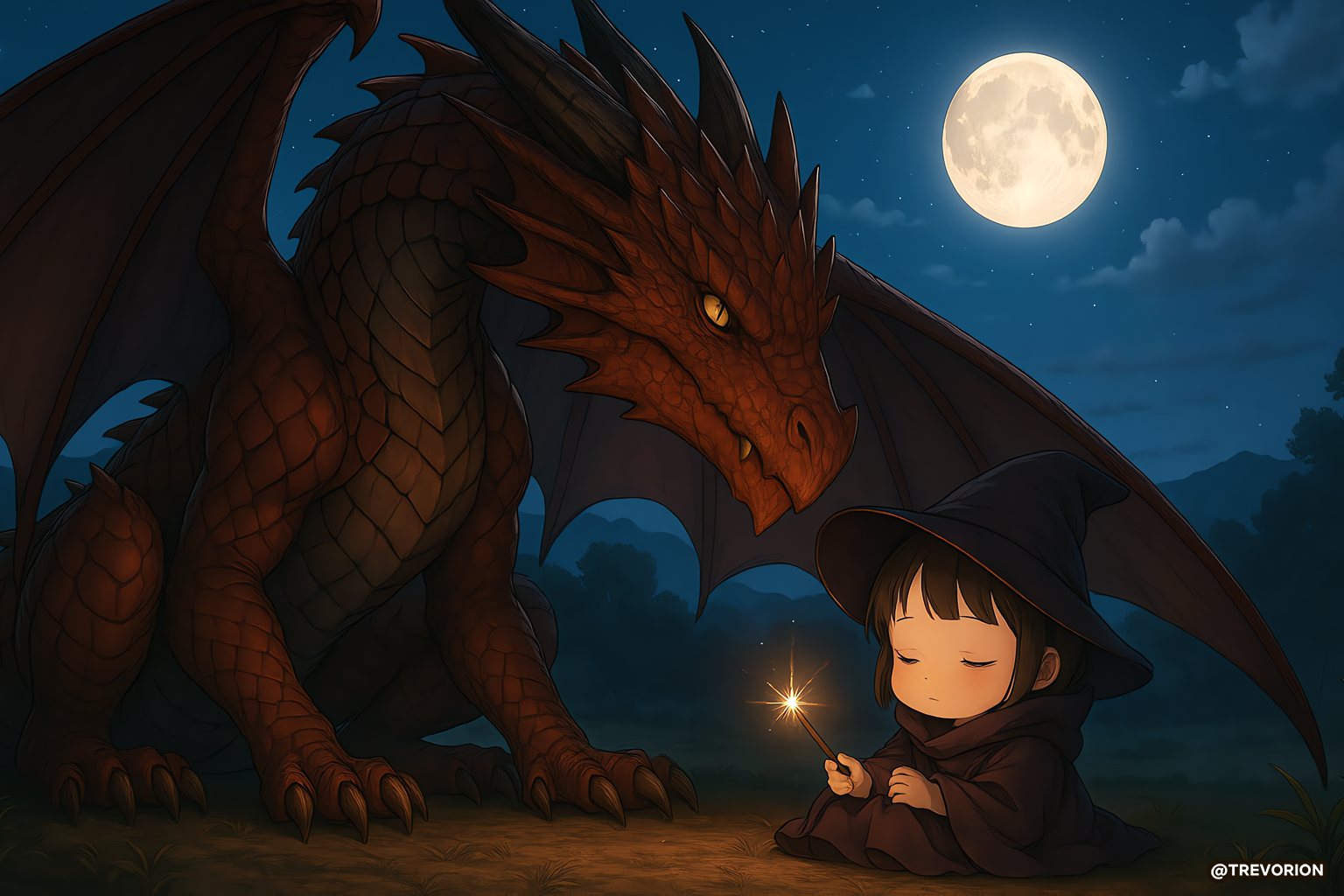 Dragon’s Embrace 🧙‍♀️🐉