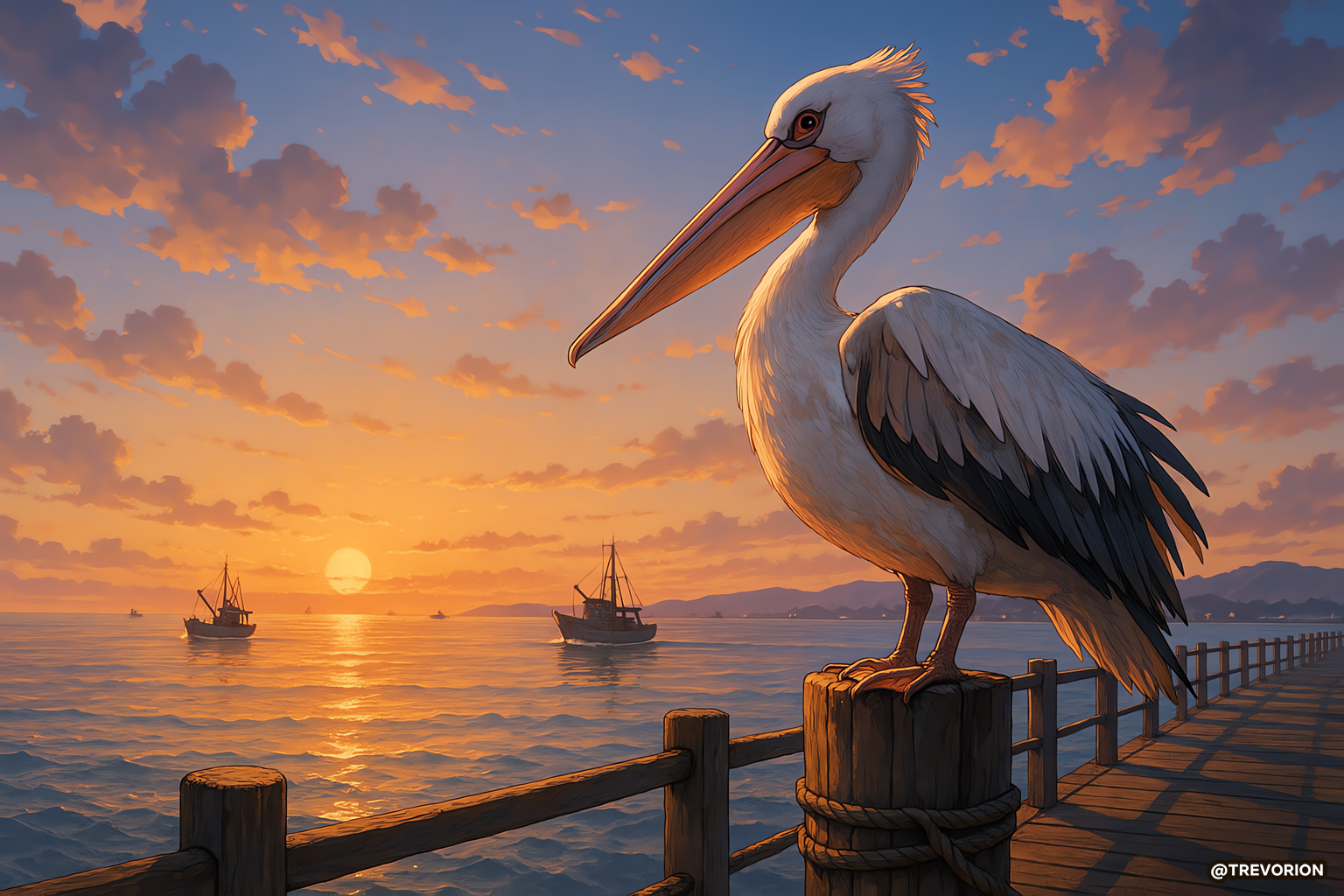 Pelican 🪶🌅
