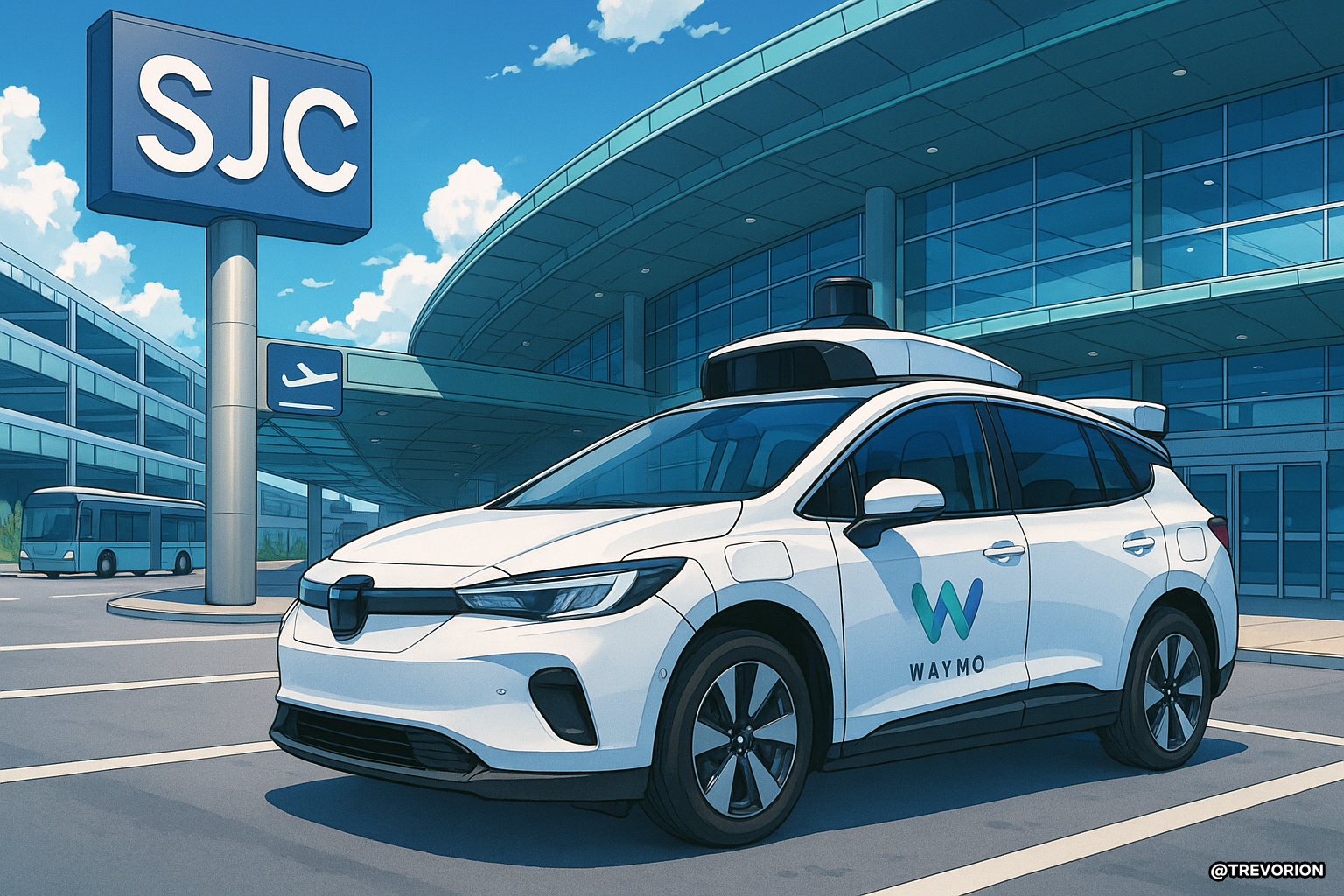 San JosΓ© Mineta International Airport in California Welcomes Waymo