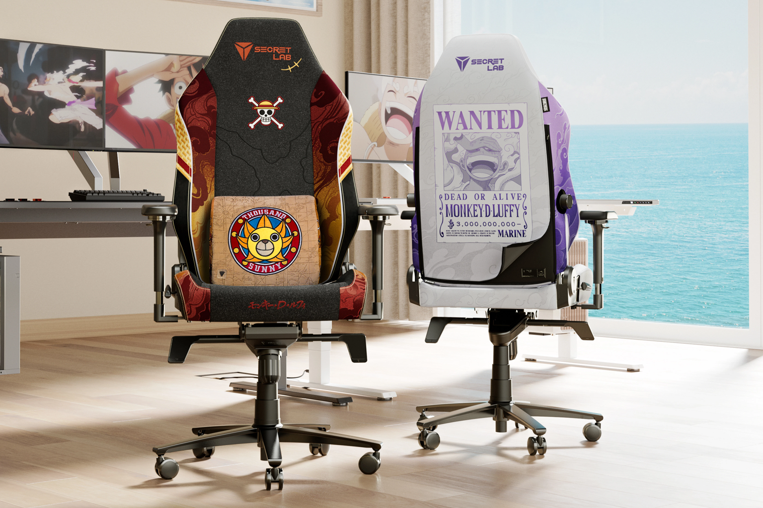 Secretlab Launches One Piece Gaming Chair Collection