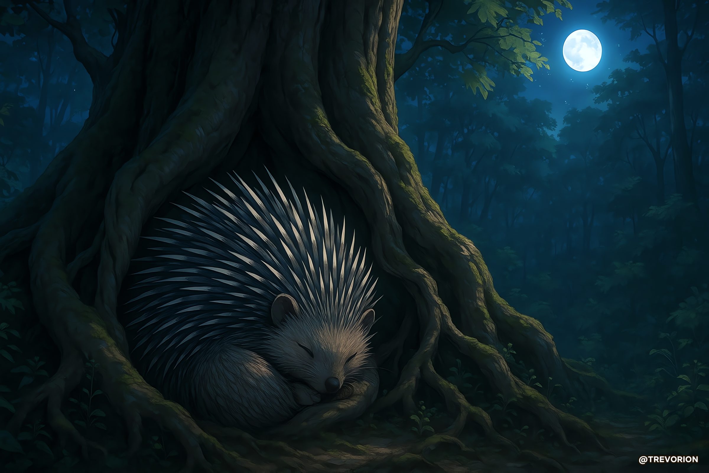 Nature Embrace 🌳🦔