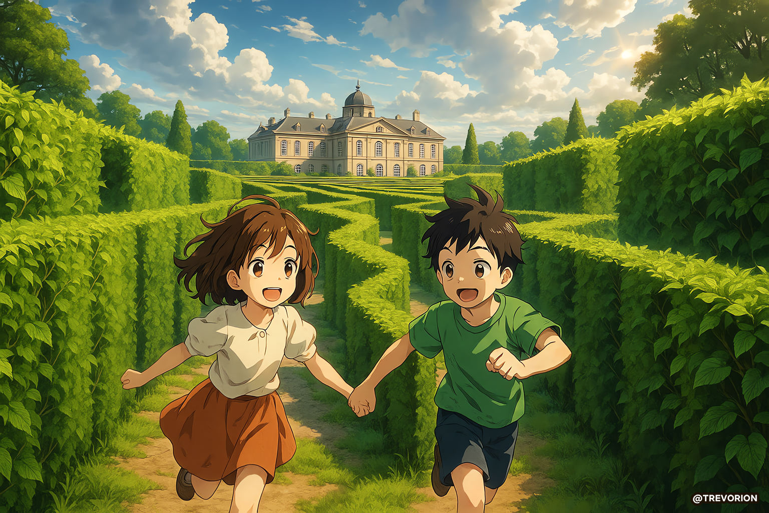 266: Garden Maze 🌿👫