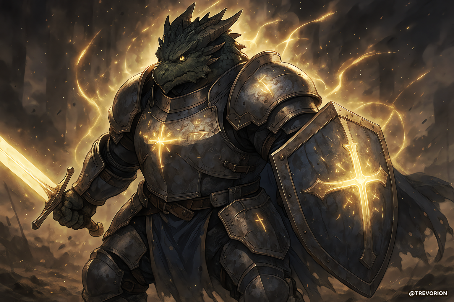 Dragonborn Paladin ⚔️🐉
