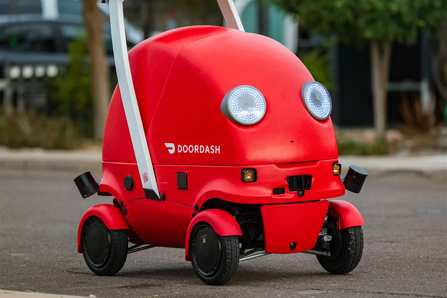 DoorDash Unveils Cute Candy-Red Dot For Food Delivery