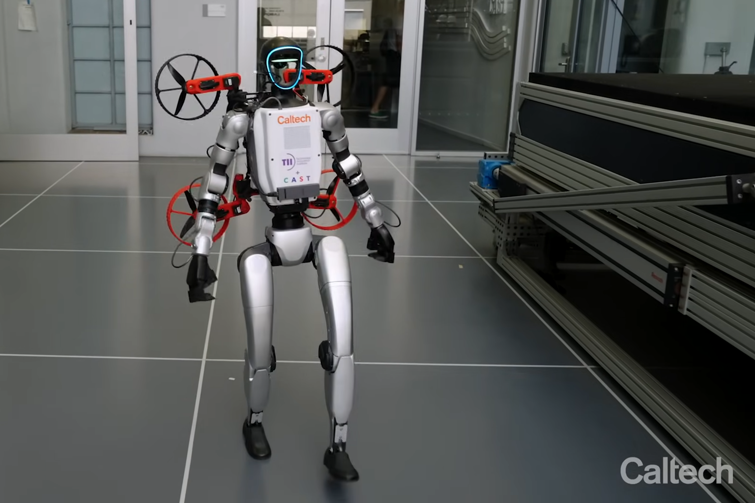 Caltech And TII Demo Multirobot Response Team