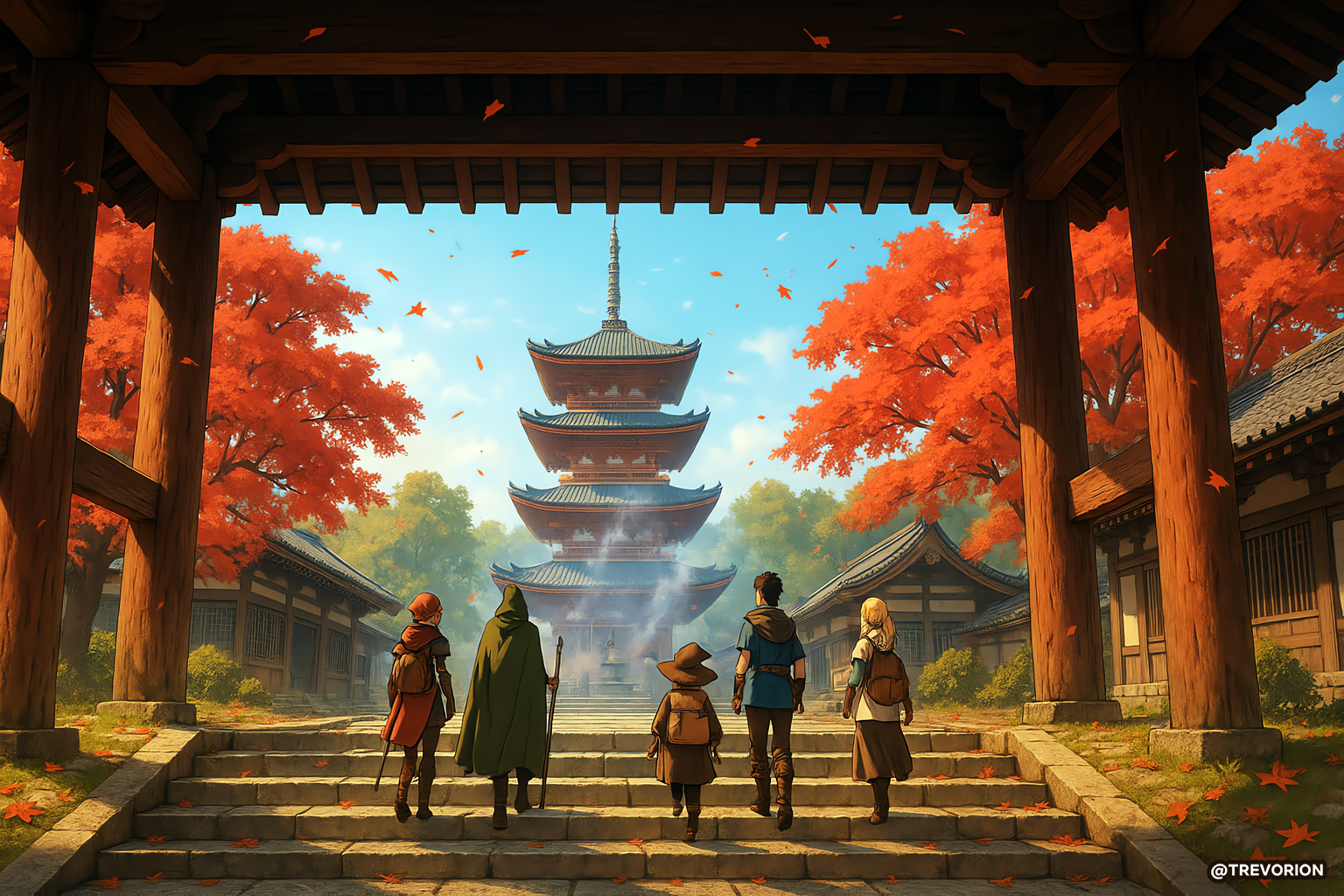274: Pagoda Gate ⛩️🍁
