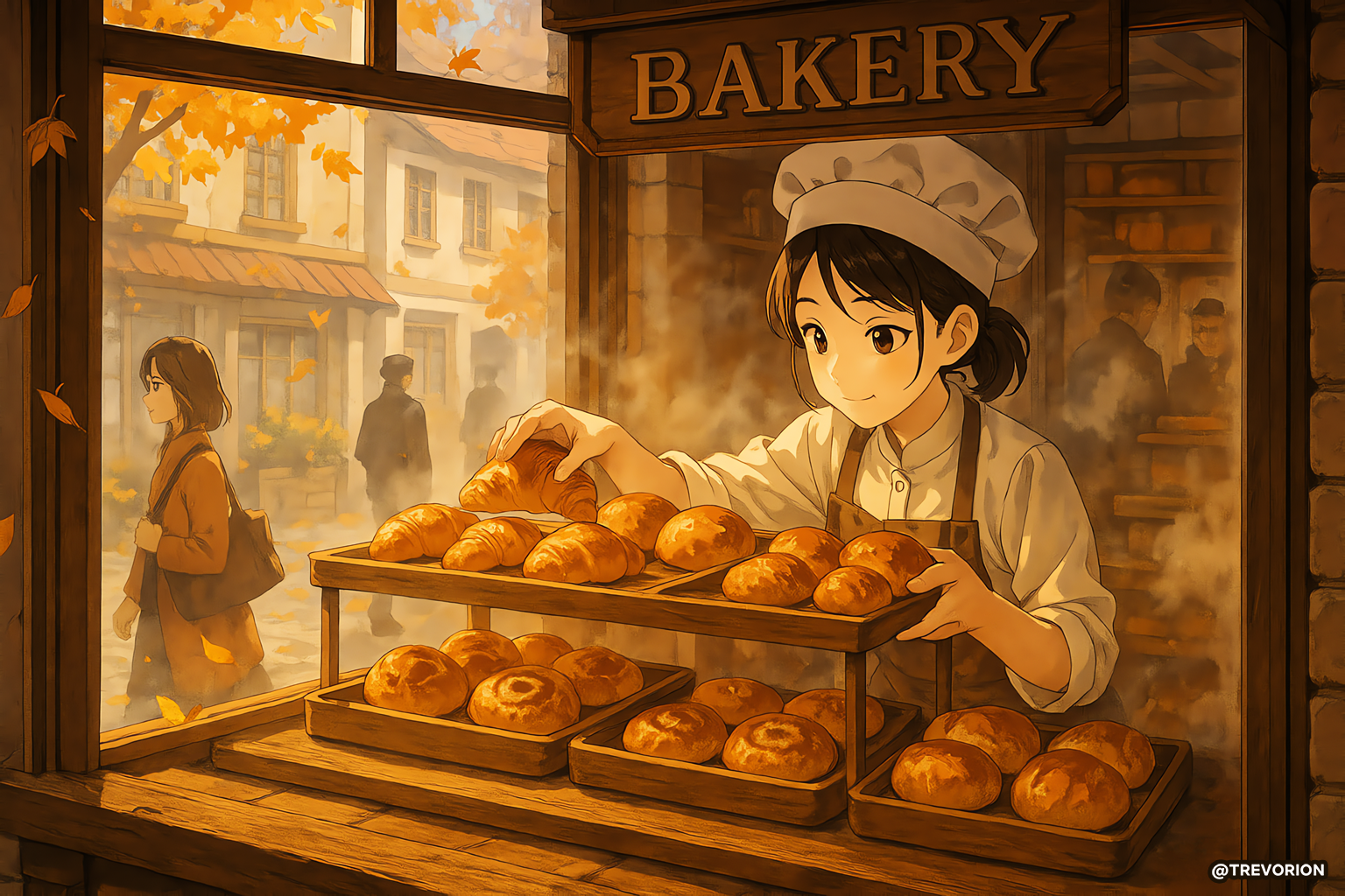 280: Bakery Window 🥐🍂