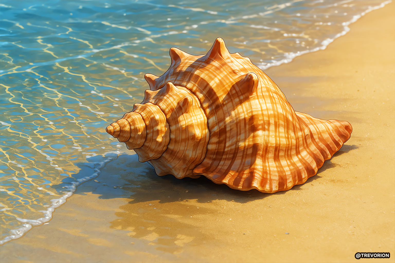 294: Triton Shell 🌊🐚