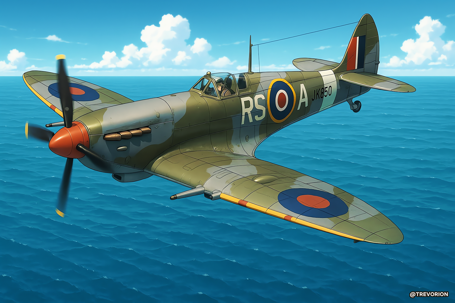 Supermarine Spitfire Mk IX 🌊🛩
