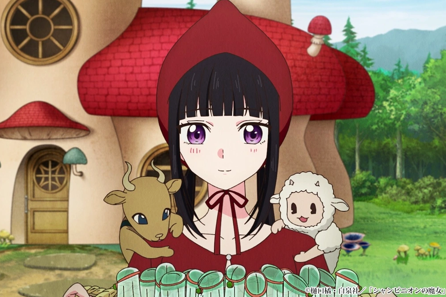 Champignon Witch Anime Adds New Cast and Reveals Theme Song Artists
