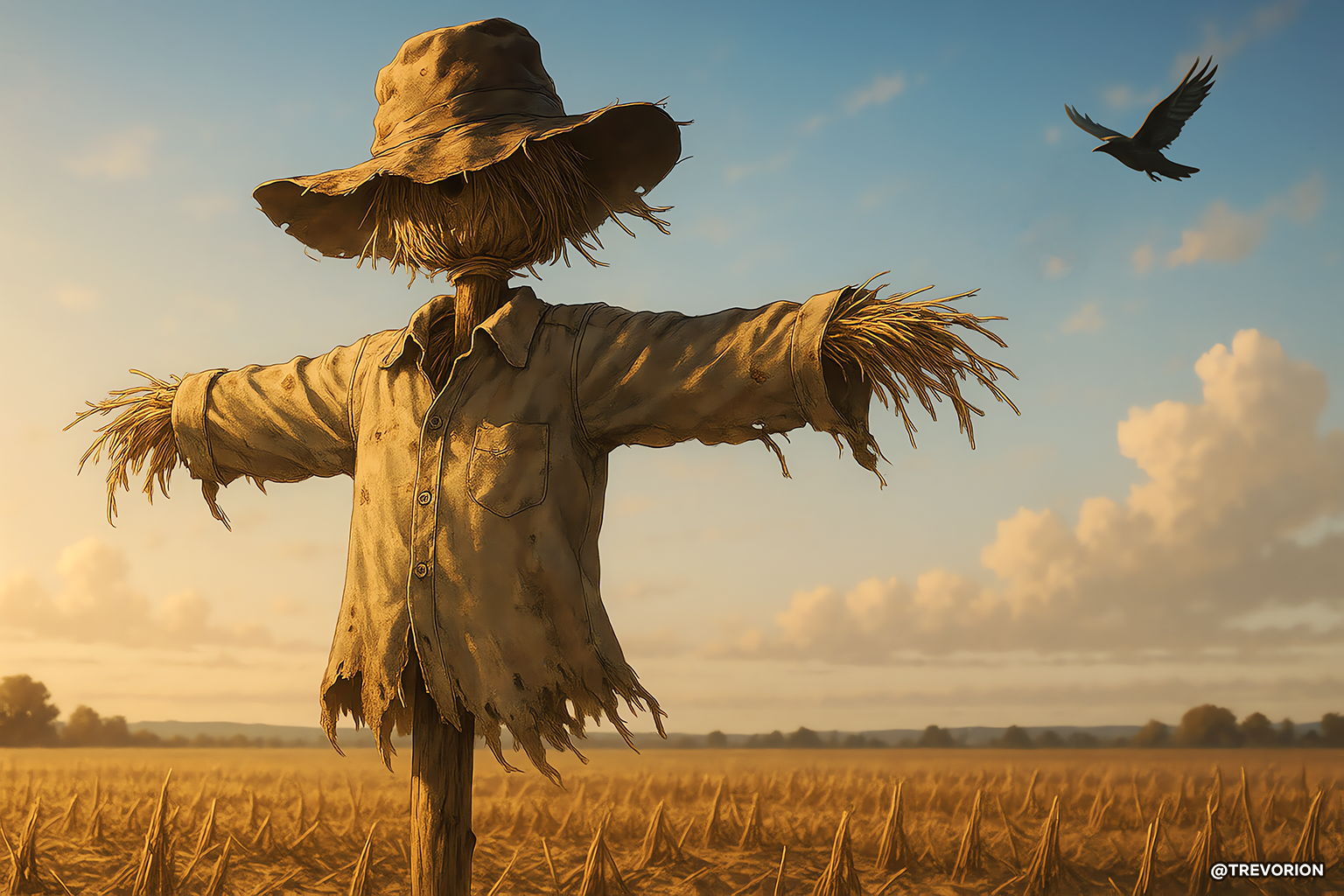 324: Scarecrow 🌾🪶