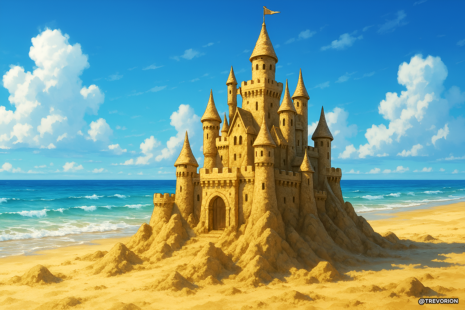 Sand Castle 🏖️🏰