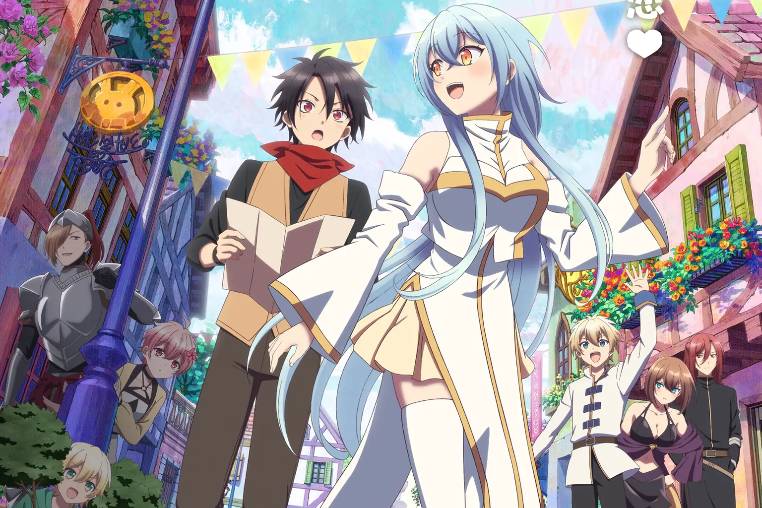 New Trailer Reveals Theme Songs for There Was a Cute Girl in the Hero’s Party Anime