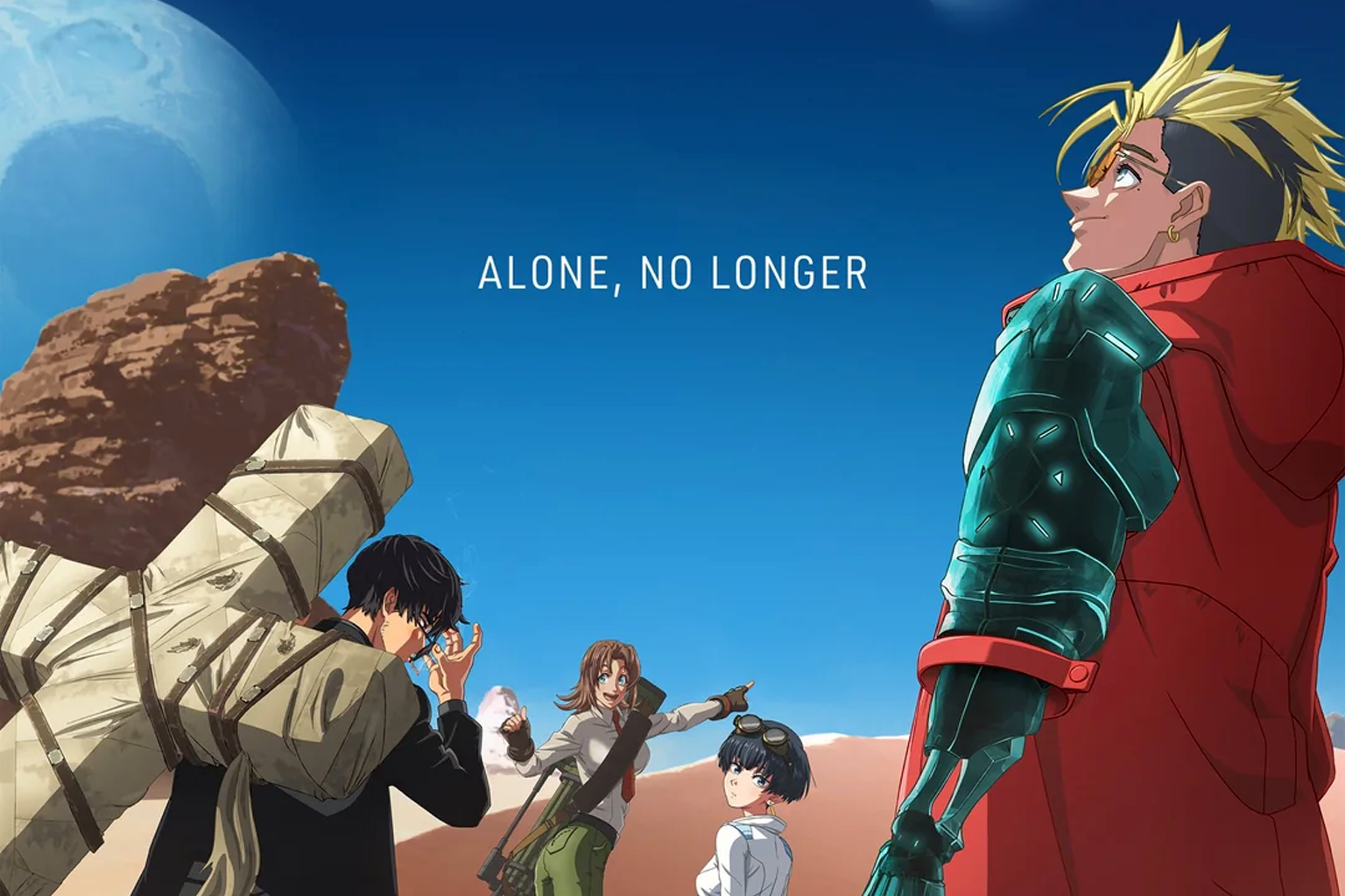 Trigun Stargaze Trailer Confirms Theme Songs, January 10 Premiere