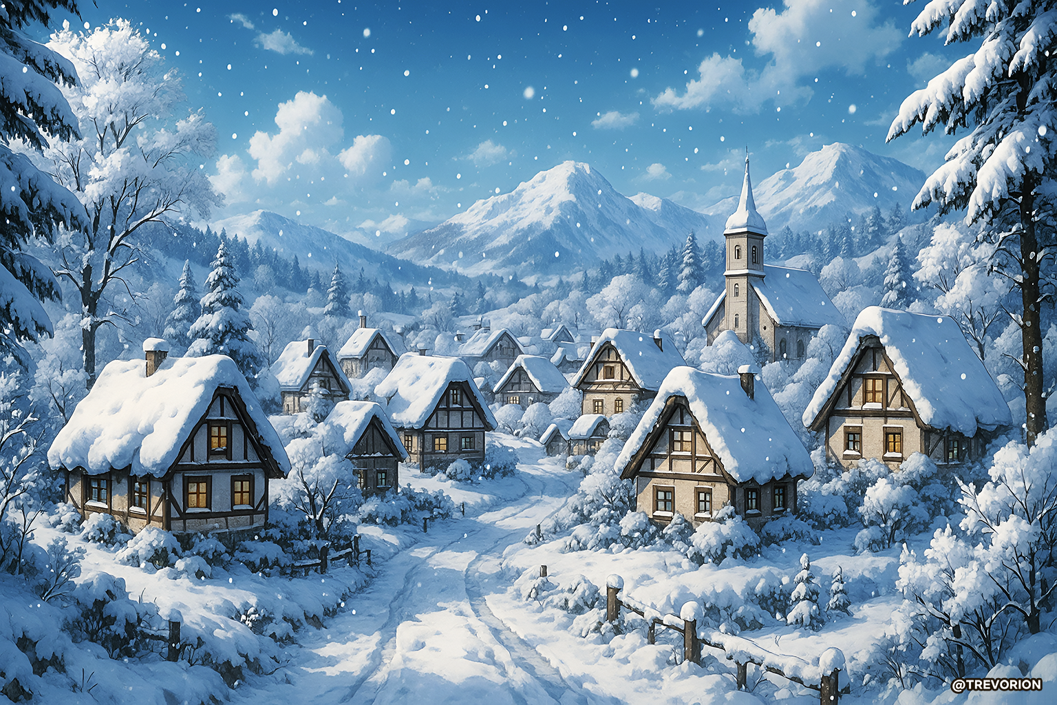 Winter Village ❄️🏡