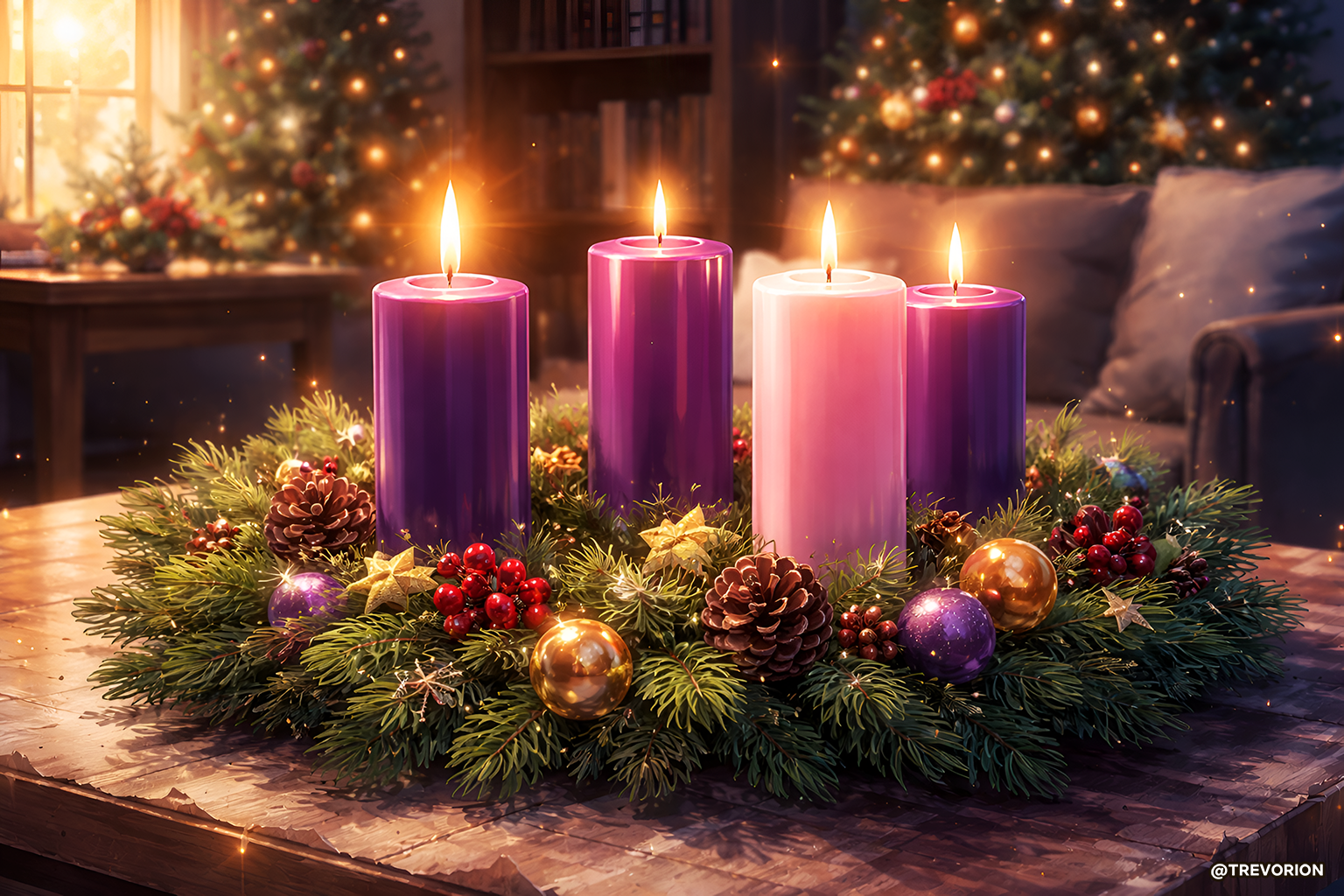 350: Advent Candles 🕯️✨