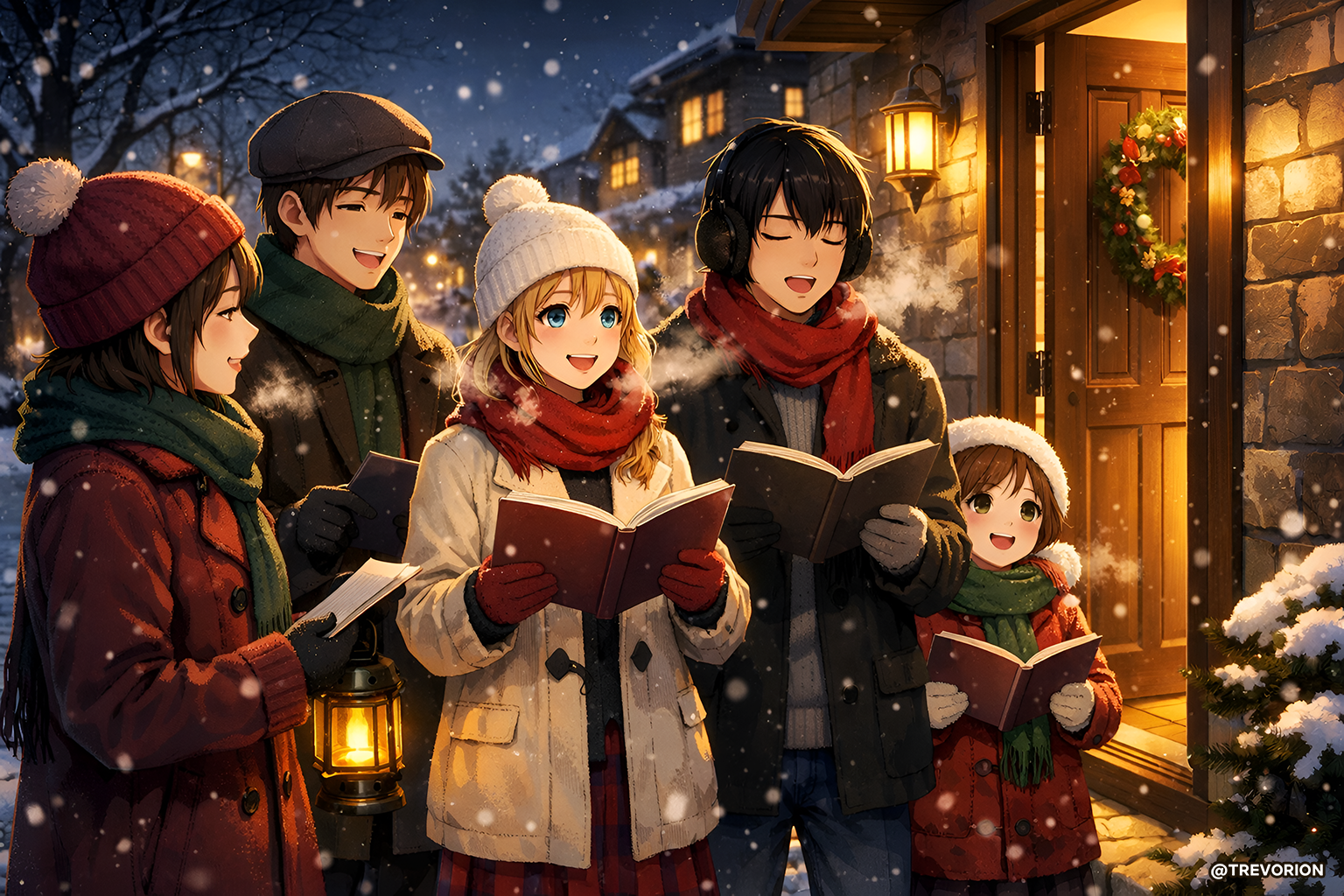 Carol Singers 🎶❄