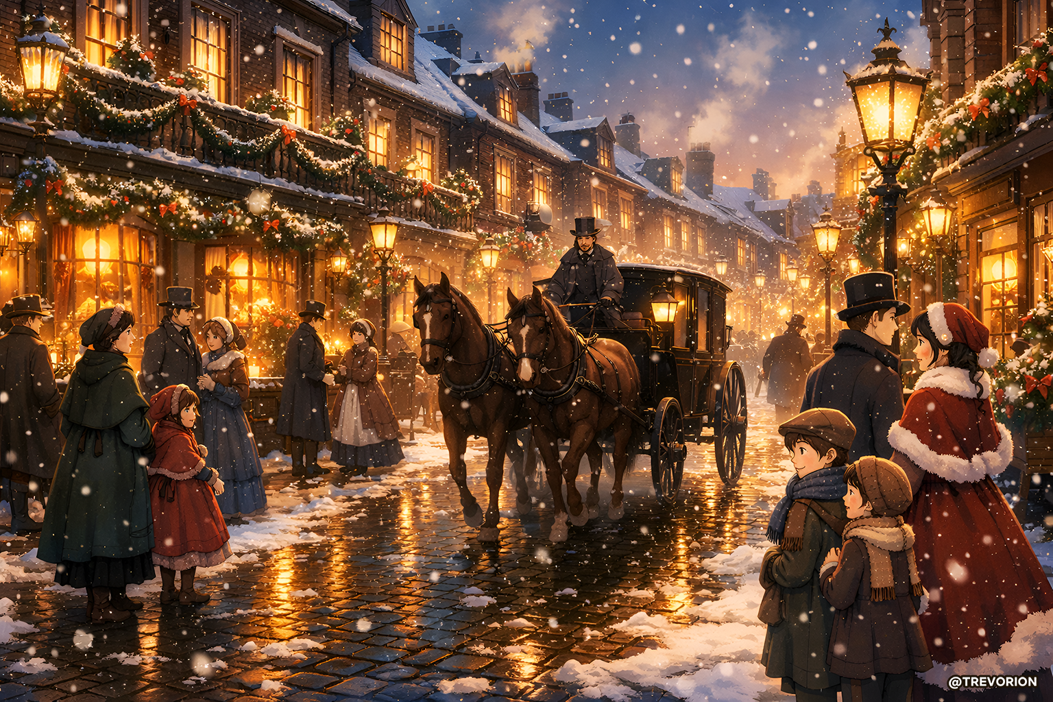 Victorian Christmas ❄️🐎