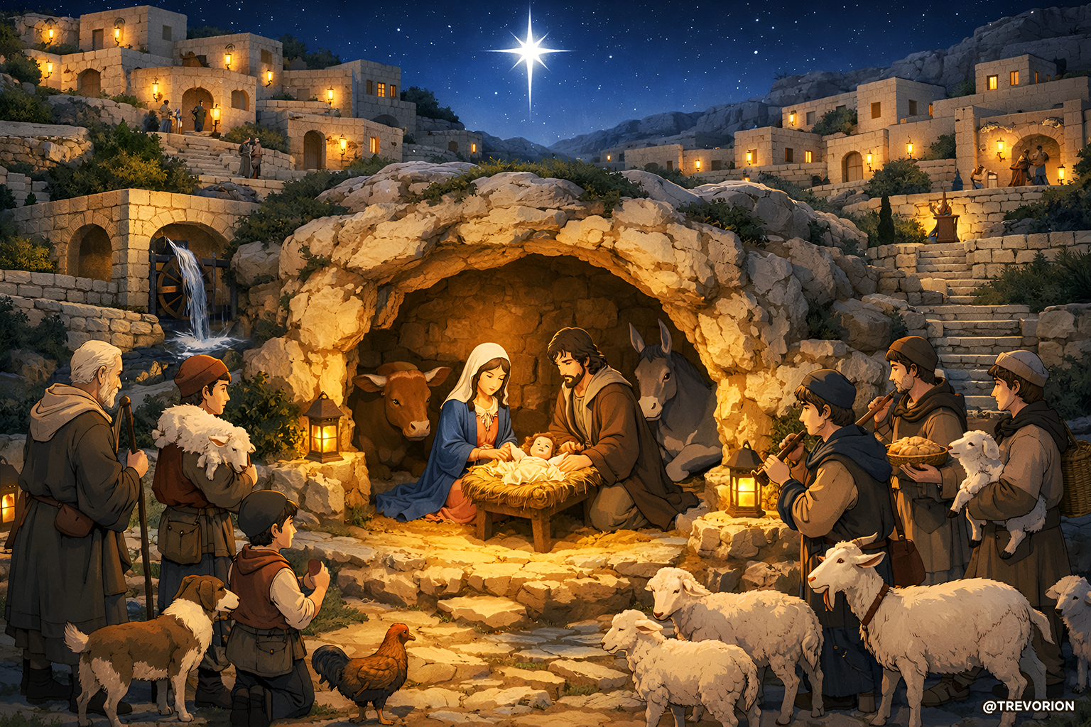 Nativity Scene ⭐🐑