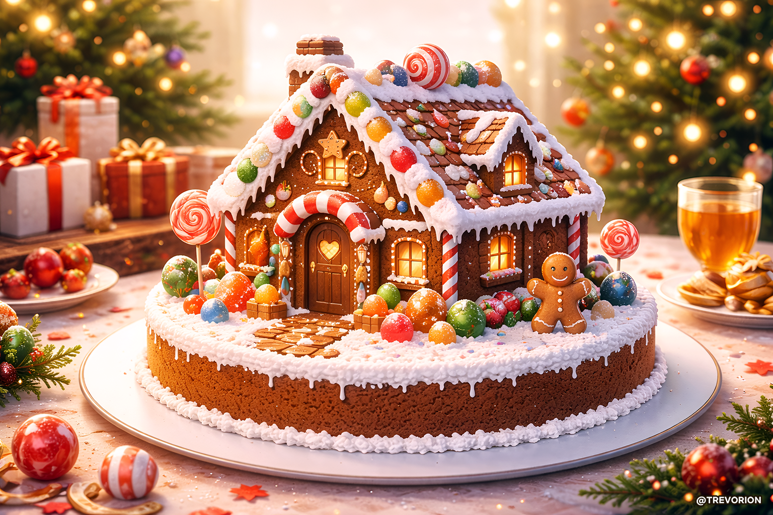 Gingerbread House 🍪🏠