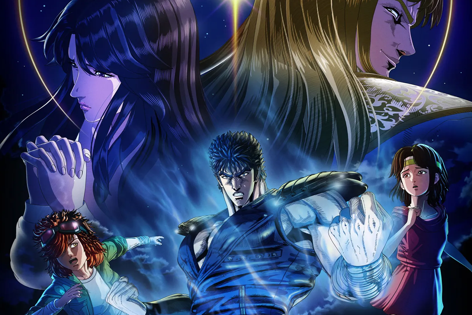Fist of the North Star Unveils New Key Visual with Striking Action Art