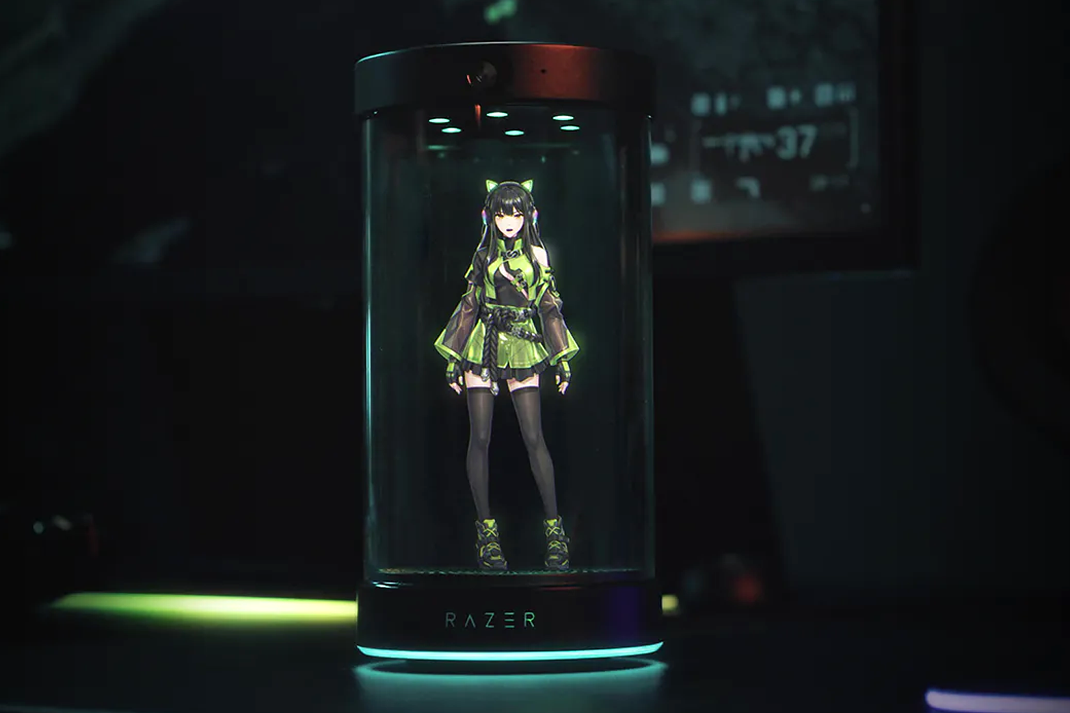 Razer Project AVA Hologram AI Companion Brings Animated Desk AI to Life