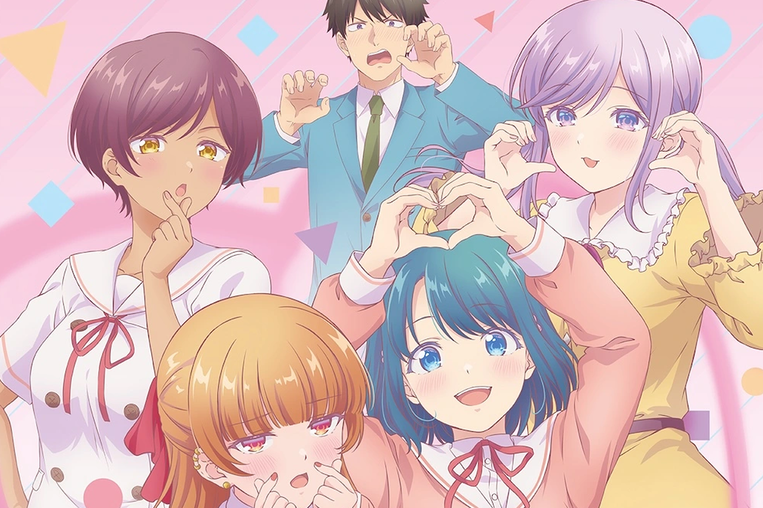 You Can't Be In a Rom-Com with Your Childhood Friends! Shares Creditless OP and ED