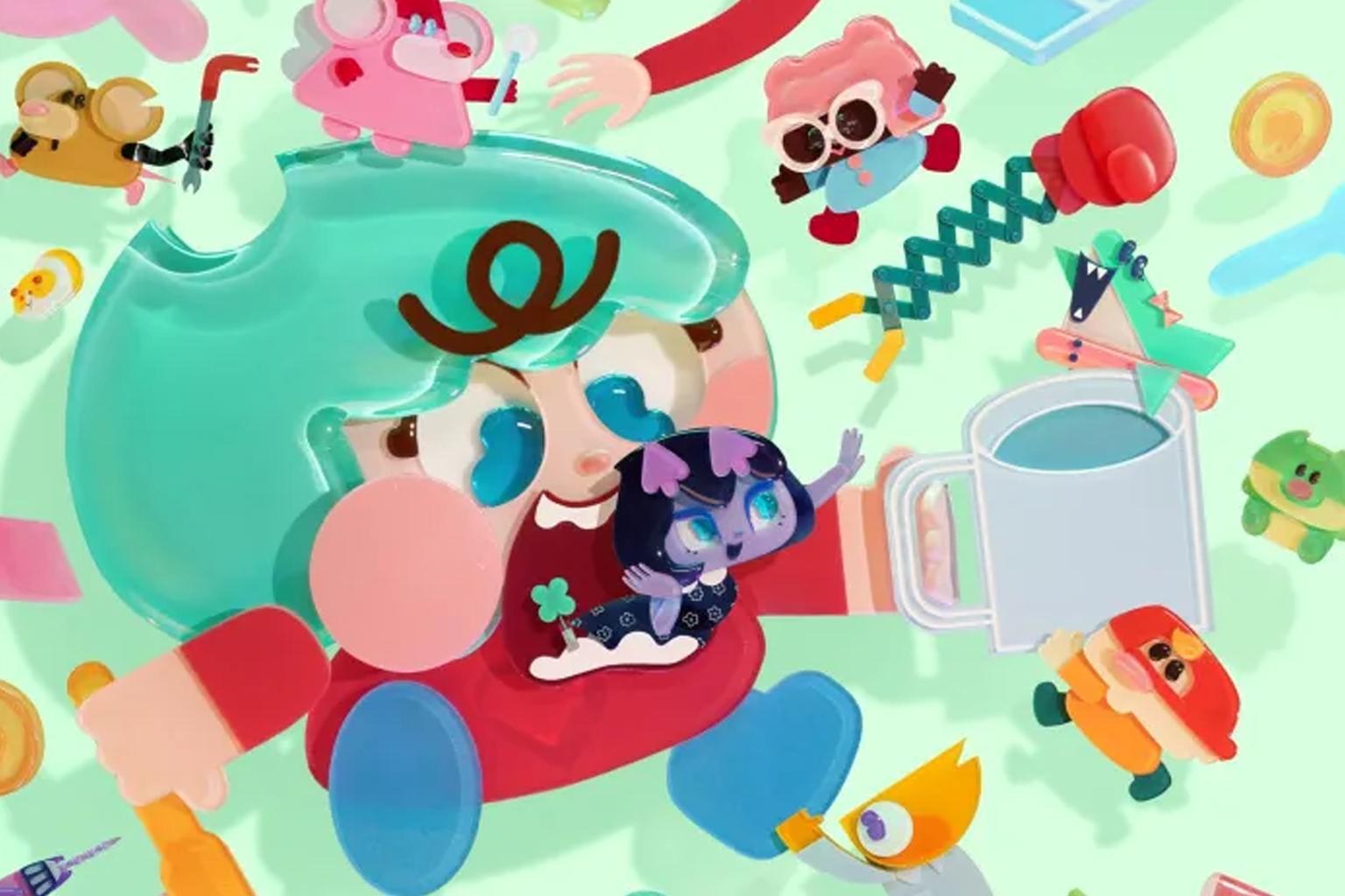 Candy Caries Stop-Motion Anime Sets April 2026 Broadcast With New Visual