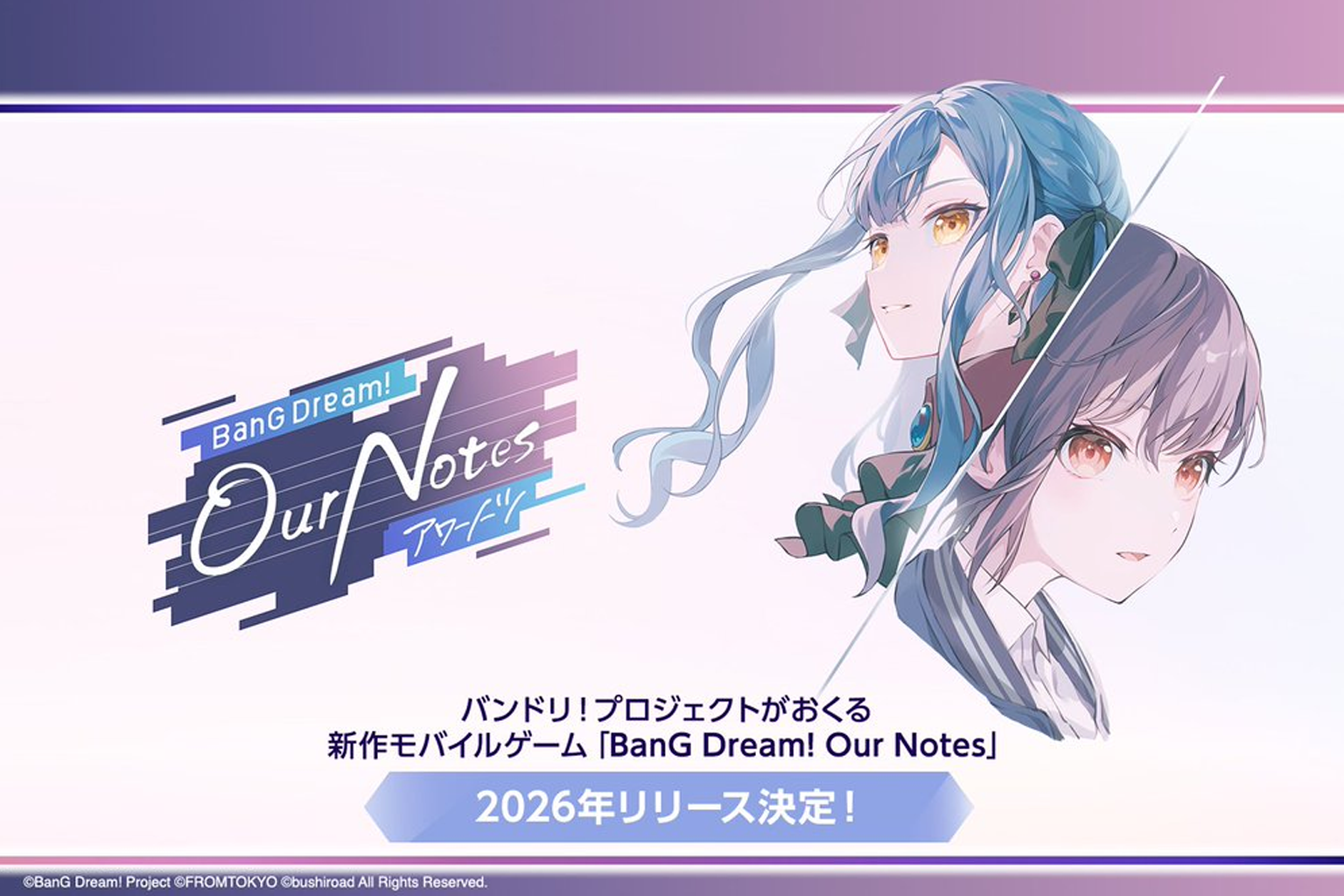 BanG Dream Our Notes Mobile Game Introduces New Bands for 2026