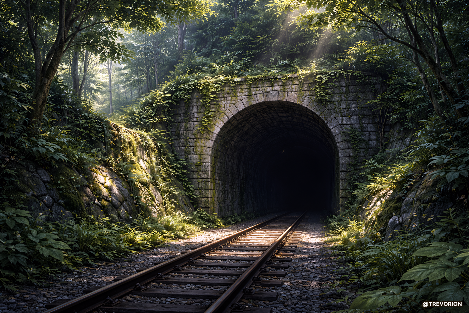 381: Old Railway Tunnel ⚫️⛰️