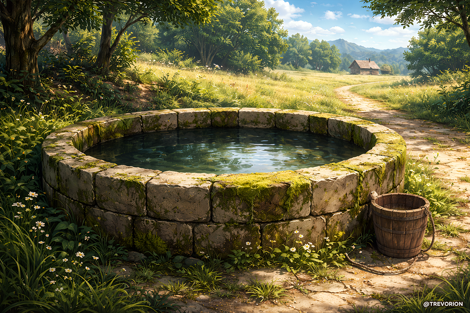 385: Stone Cistern 💧🌿