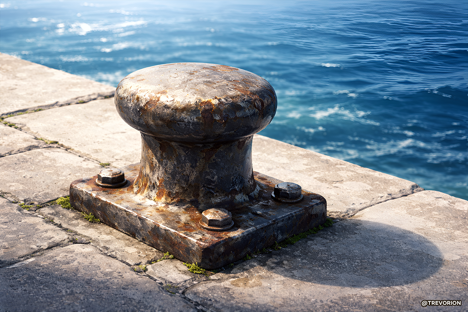 387: Weathered Bollard ⚓🌊