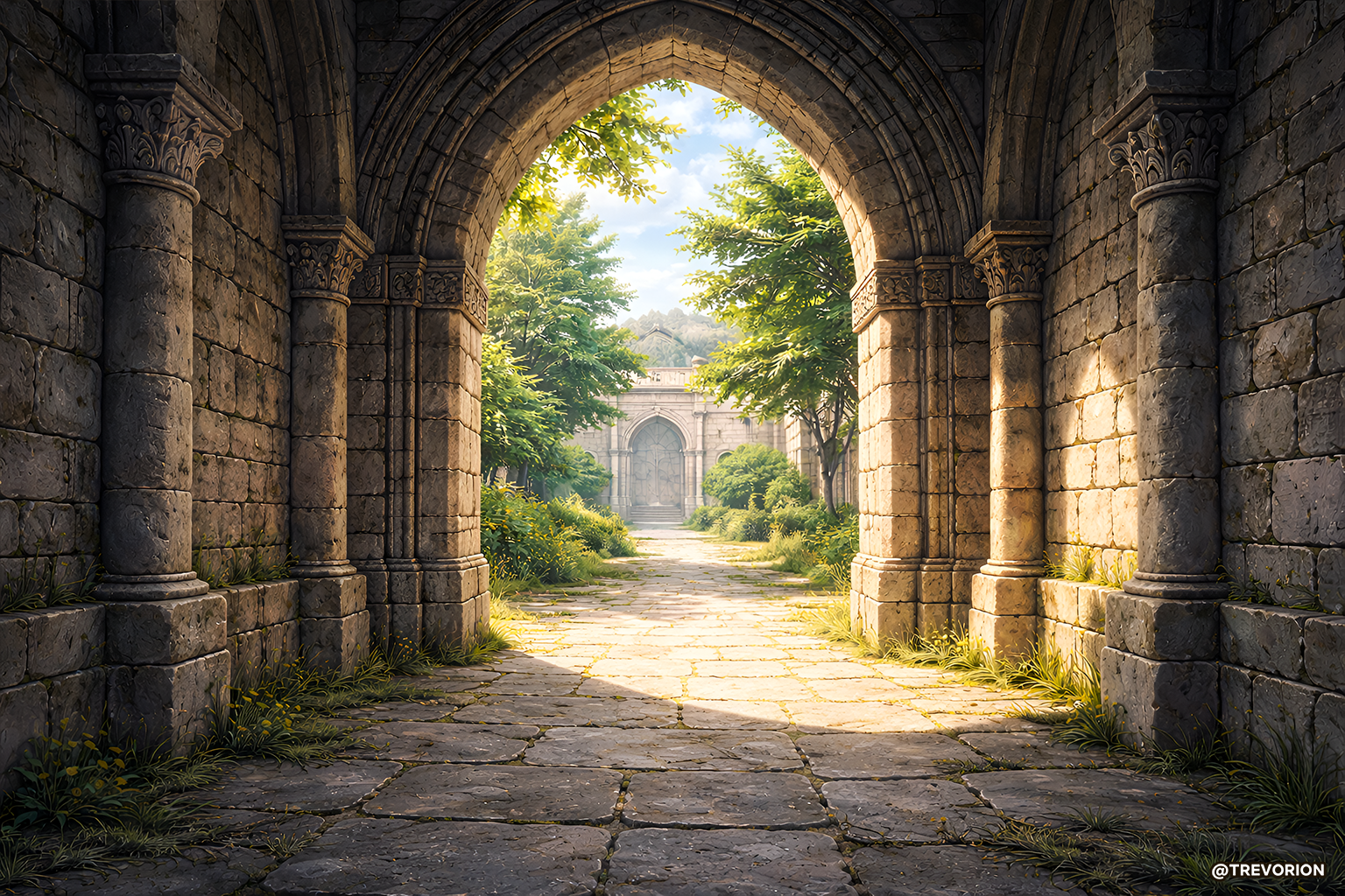 The Courtyard 🌿🏛