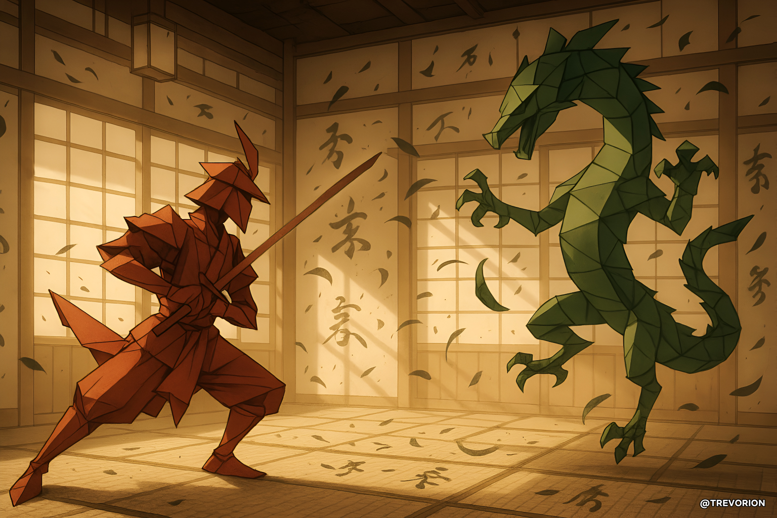 Origami Duel 🗡️🐉