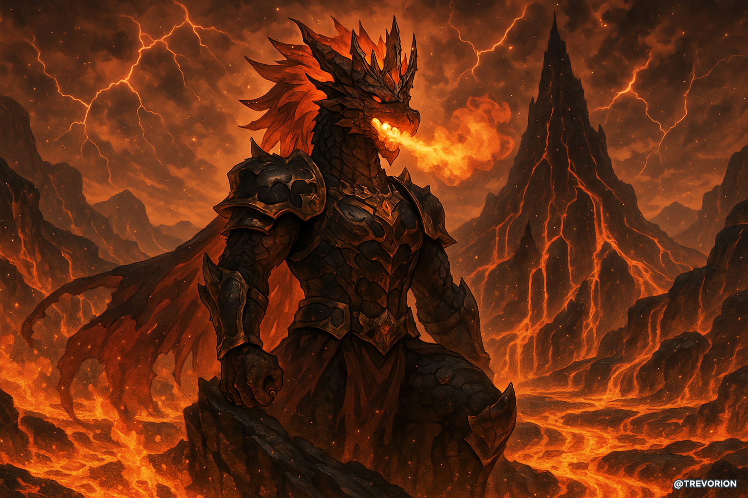 High Fang-King Vaoros Flametongue 🔥🐉
