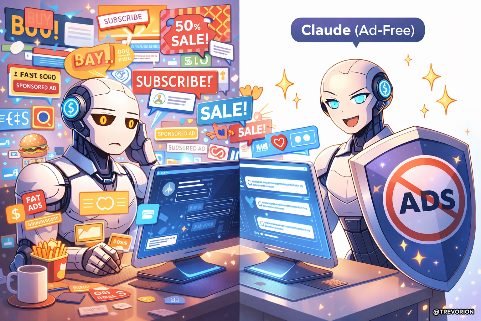 Anthropic Vows Claude Will Stay Ad-Free to Preserve Trust