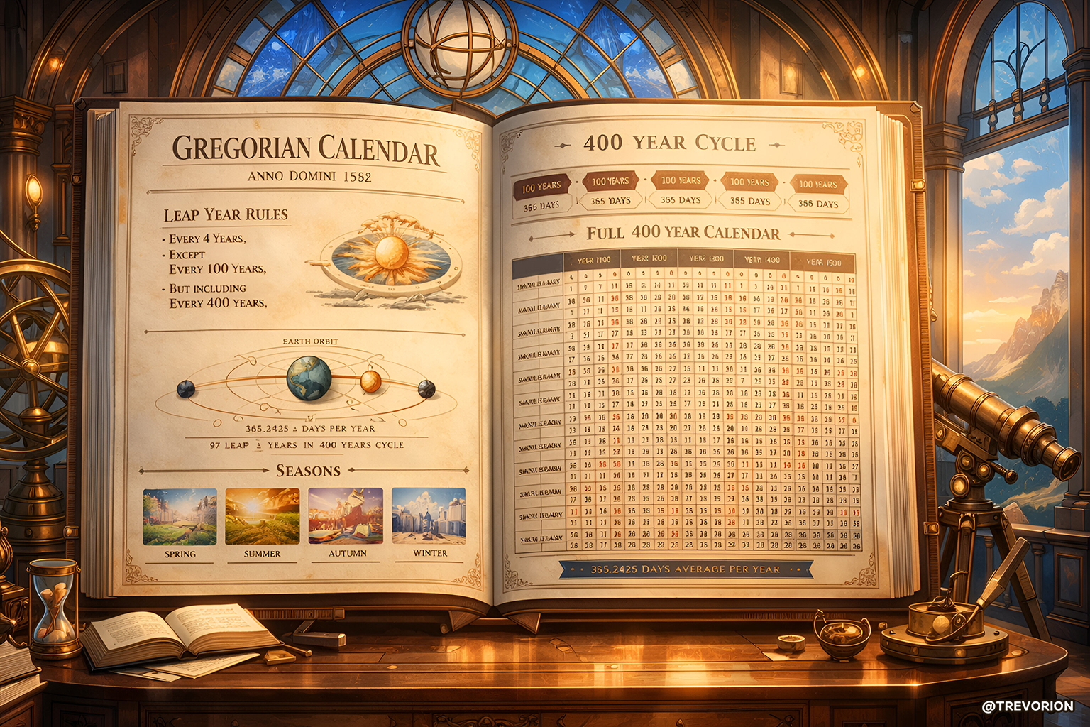 400: Gregorian Calendar 📖⏳