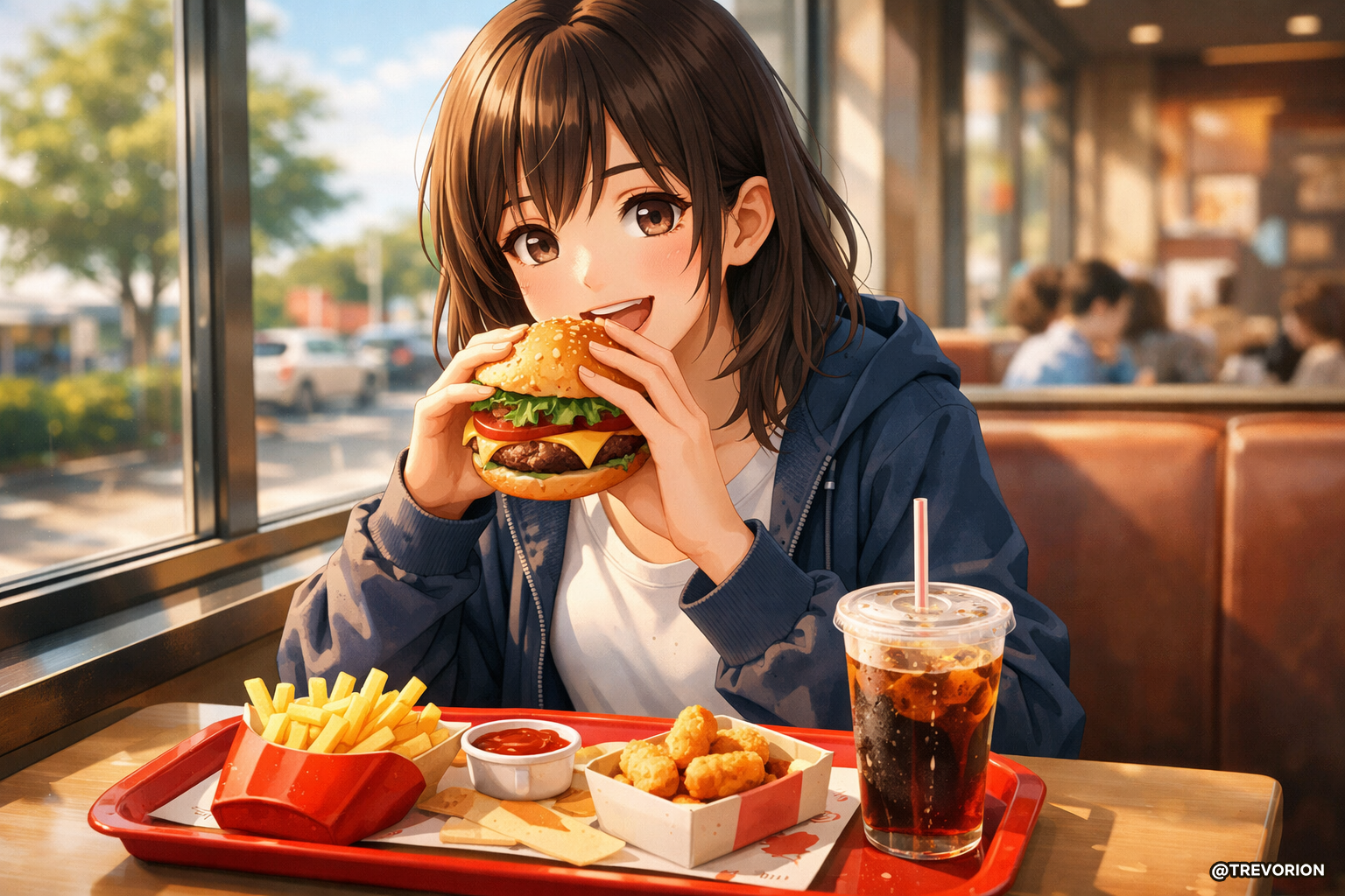 Burger Meal 🍔🥤
