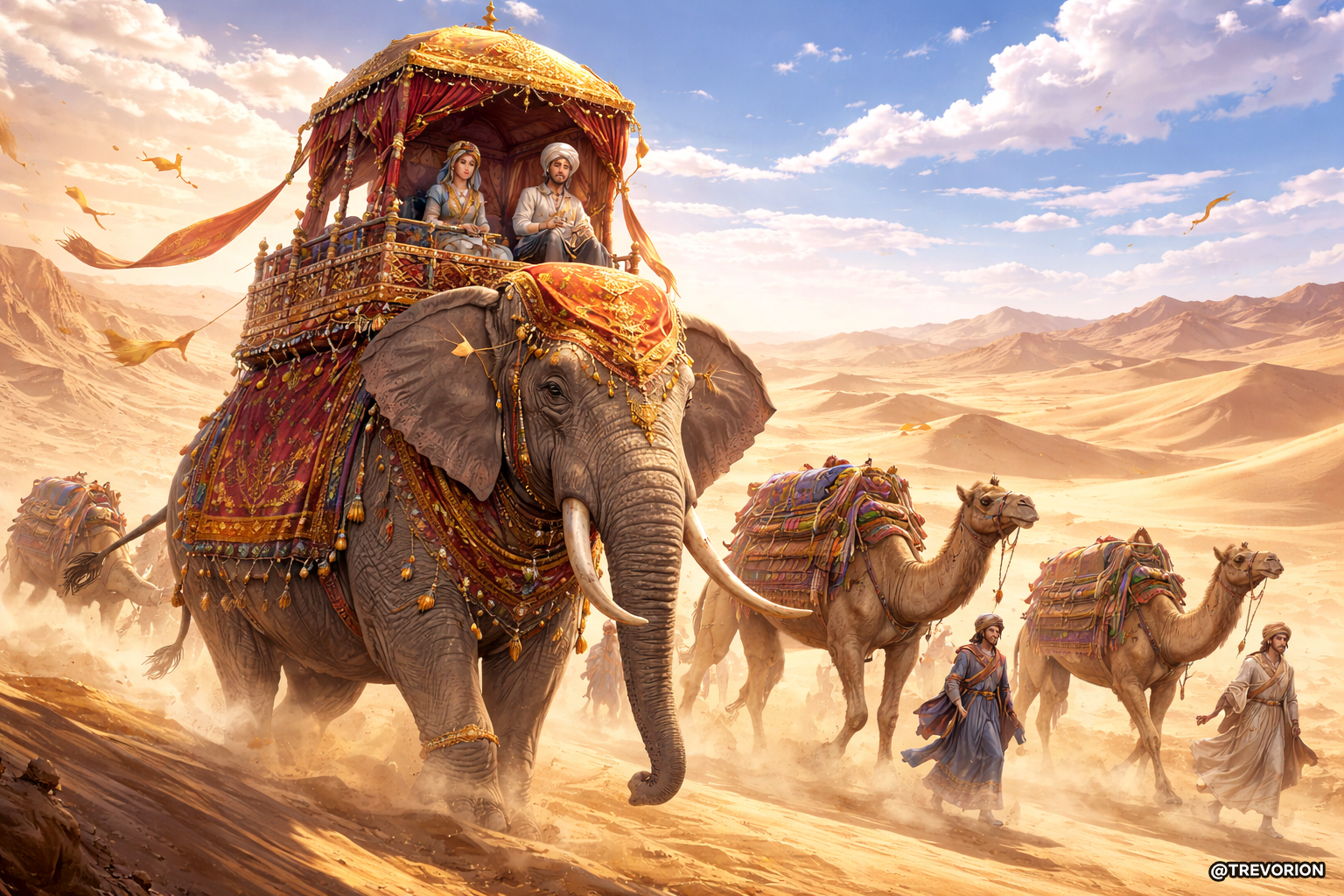 The Caravan 🐘🏜️