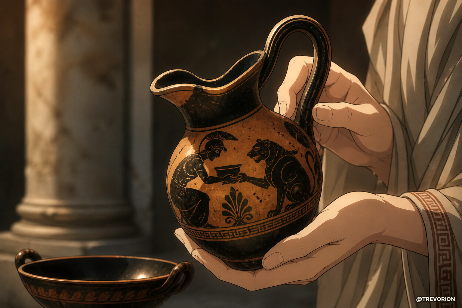 Ancient Oinochoe 🍷🏺